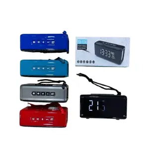 Parlante con Reloj y Despertador TG-174