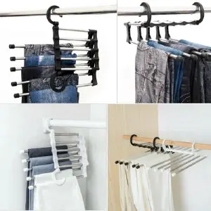 Gancho Organizador De Ropa 5 en 1