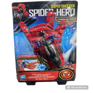 GUANTE SHOOTER DE SPIDERMAN LANZA DARDOS