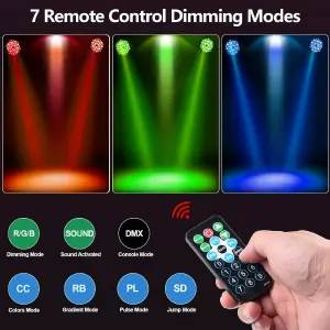 Luces De Escenario Par Led 36 Rgb Strobo