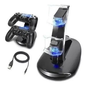 BASE CARGADOR VERTICAL PLAY 4
