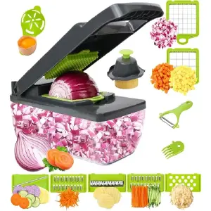 🍅​🥗​PICATODO RALLADOR 16 EN 1 🍅​🥗​🥑