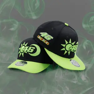 Gorra curva 46 negra