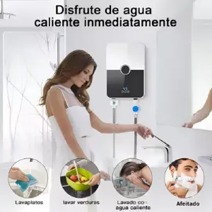 Calentador Instantáneo de Agua: Agua Caliente al Instante - Calentador Instantaneo De Agua