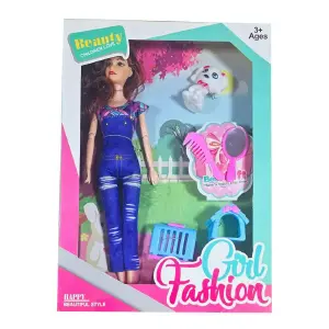 Muñeca Vestido Casual Mascota Casa Jugue