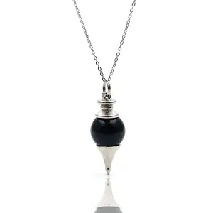 Collar Pendulo Cuarzo Onix