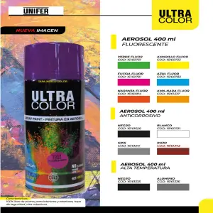 Pintura en Aerosol Fluorescente