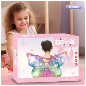 Alas ILuminadas Mariposa mediana