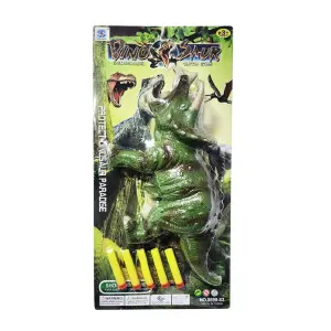 Pistola Dinosaurios Triceratops Lanza