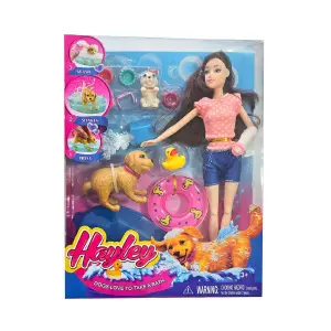 Muñeca Mascotas Accesorios Cuidado Jugue