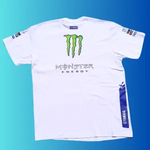 camiseta yamaha blanco - azul  motogp