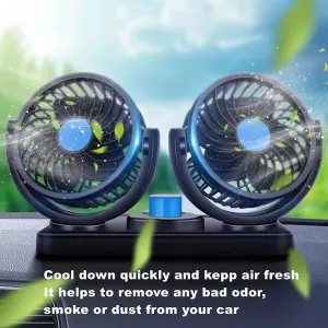 Ventilador De Coche giratorio