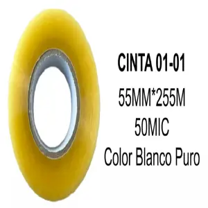 Cinta Transparente de Alta Resistencia: ¡El Rollo Perfecto para Tus Proyectos! - Cinta Transparente X 255 Metros 20 Unds