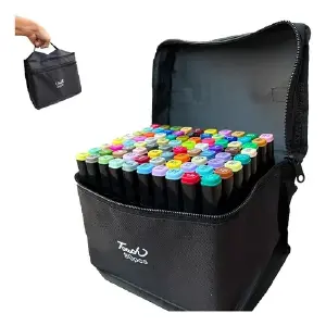 Kit De Marcadores Doble Punta