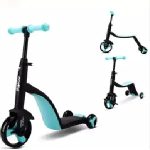 Scooter Monopatin 3 En 1 Triciclo Bici