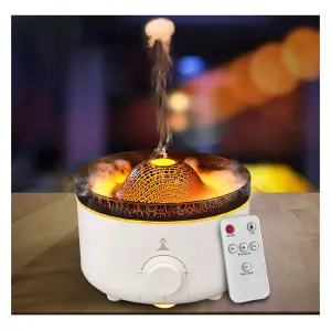 Humidificador Volcan Control Aroma Led