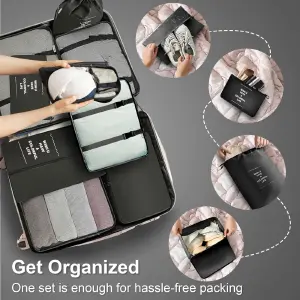 Organizador de Ropa para Maleta de Viaje: ¡7 Piezas para una Organización Perfecta! - Organizador De Ropa  Maleta Viaje 7pcs