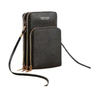 Bolso de Lujo Porta Celular 3 bolsillos