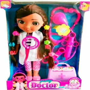 Muñeca Doctora Juguete Sonido Accesorios