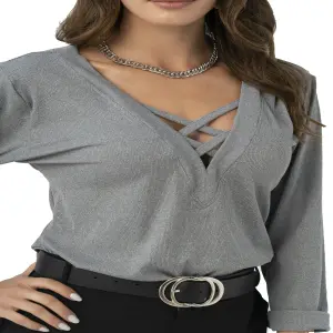 BLUSA EN RIP STRECH ref. 8475