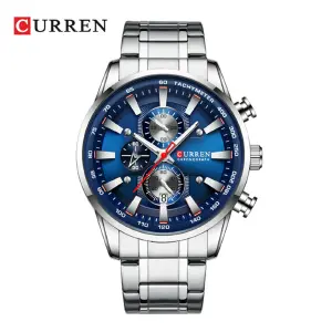 Reloj Curren 8351 Clásico Cuarzo Acero