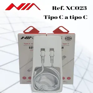 Cable 1x1 tipo C a tipo C XC023