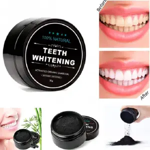 Carbon Activado 30g: Blanqueamiento Dental Natural - Carbon Activado 30g Blanqueamiento Denta