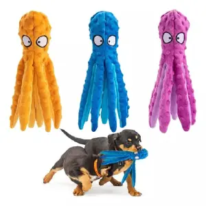 Pulpo Juguete Chirriante Para Mascotas