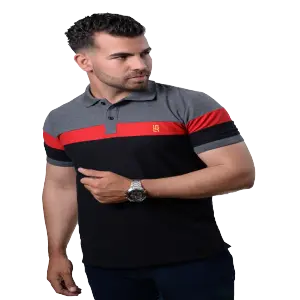 CAMISETAS TIPO POLO COMBINADA-007A CROSS