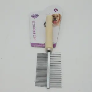 Peine para mascota metalico