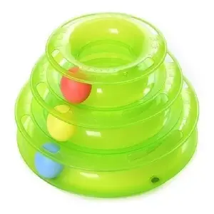 Torre Para Gato 3 Niveles 3 Bolas Rodant