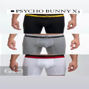 BOXER MARCAS X3 (NEGRO-GRIS-BLANCO)
