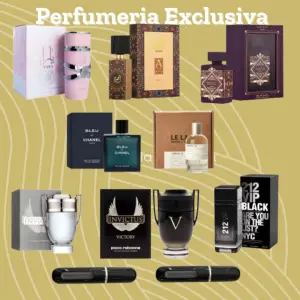 KIT 8 PERFUMES + 2 PERFUMEROS