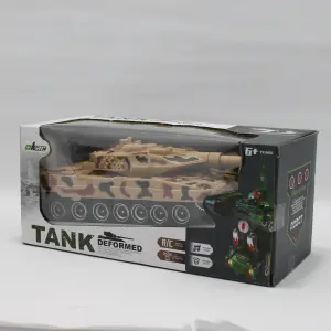 Tanque de guerra a control remoto