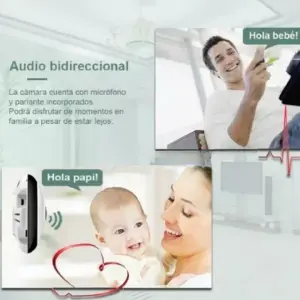 Cámara De Seguridad 360° Ojo De Pez
