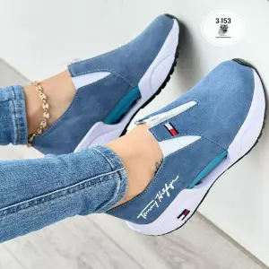 Tommy Para Dama Color Azul Negro bh