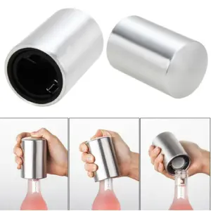 Destapador de botellas magnético