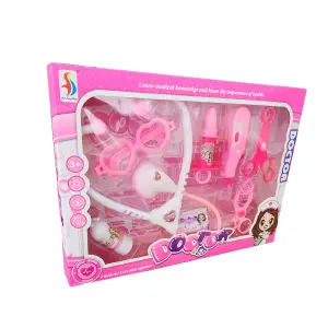 Set Doctora Kit Medico Juguete Niñas Hos