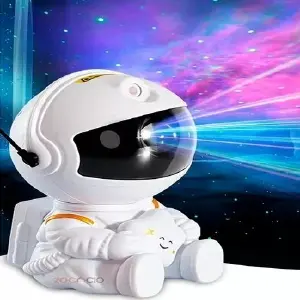 2D Proyector Astronauta Sentado B-N
