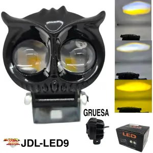 exploradora tipo buho 2 ojos led gruesa