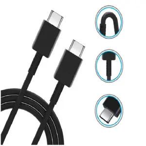 CARGADOR RÁPIDO SAMSUNG DE 45W CON CABLE