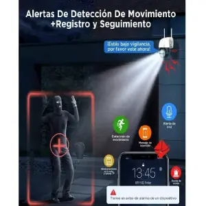 Camara Ip De Seguridad Wi-fi Land Exteri