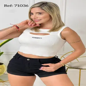 Hermosa blusa deslumbrante