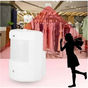TIMBRE INALAMBRICO CON SENSOR SENCILLO: Seguridad y tranquilidad en tu hogar - TIMBRE INALAMBRICO CON SENSOR SENCILLO