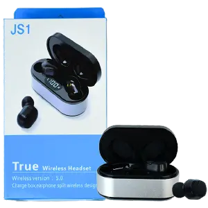 Audífono Bluetooth JS1 Negro