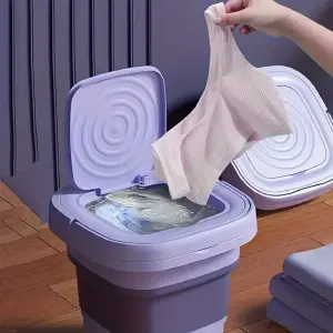 Mini lavadora portátil plegable 9L