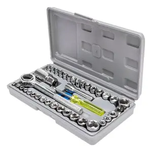 Herramienta Juego De Copas Ratchet 40 Pi