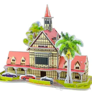 Rompecabezas 3d Casa De Campo