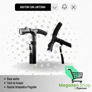 BASTON CON LINTERNA