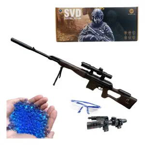 Rifle Svd Pistola Hidrogel Automático